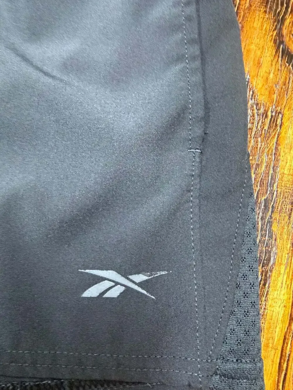 Reebok Shorts Size L Black Activewear Running Drawstring